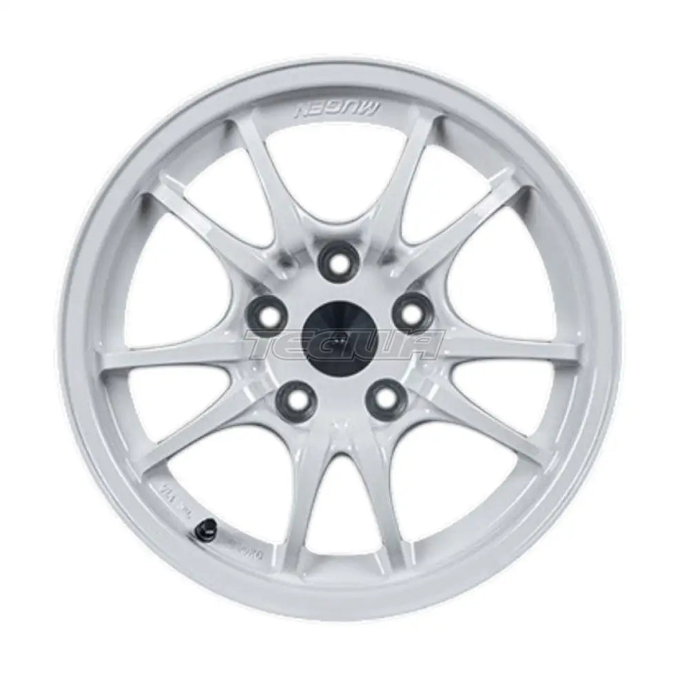 Mugen MC10L Alloy Wheel 15x8.0J ET32 100x4 White - Alloy Wheels