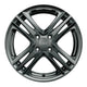 Mugen MD4 15x5.0J ET45 4x100 Honda N-Box Custom JF3-4 17-23 Dark Gun Metallic - Alloy Wheels