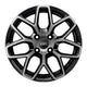 Mugen MDY Alloy Wheel 15x5.0J ET45 4x100 Honda N-Box Custom JF5-6 23+ Diamond Cut - Alloy Wheels