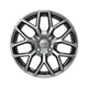 Mugen MDY Alloy Wheel 15x5J ET45 4x100 Hyper Silver - Alloy Wheels