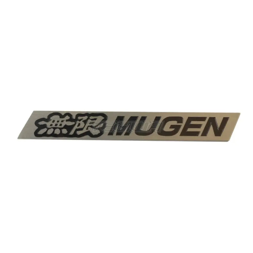Mugen Metal Emblem Sticker - Decals & Stickers