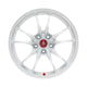 Mugen MF10 Forged Alloy Wheel 17x8.5 ET40 5x114.3 Racing White - Alloy Wheels