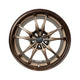 Mugen MF10 Forged Alloy Wheel 17x8.5 ET40 5x114 Anodized Bronze - Alloy Wheels