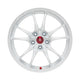 Mugen MF10 Forged Alloy Wheel 18x9.5 ET45 5x120 Racing White - Alloy Wheels