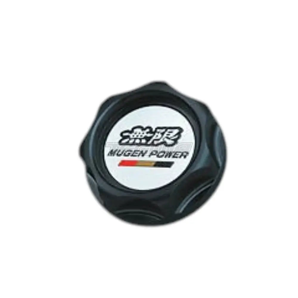 Mugen Oil Filler Cap - Black - Engine Bay
