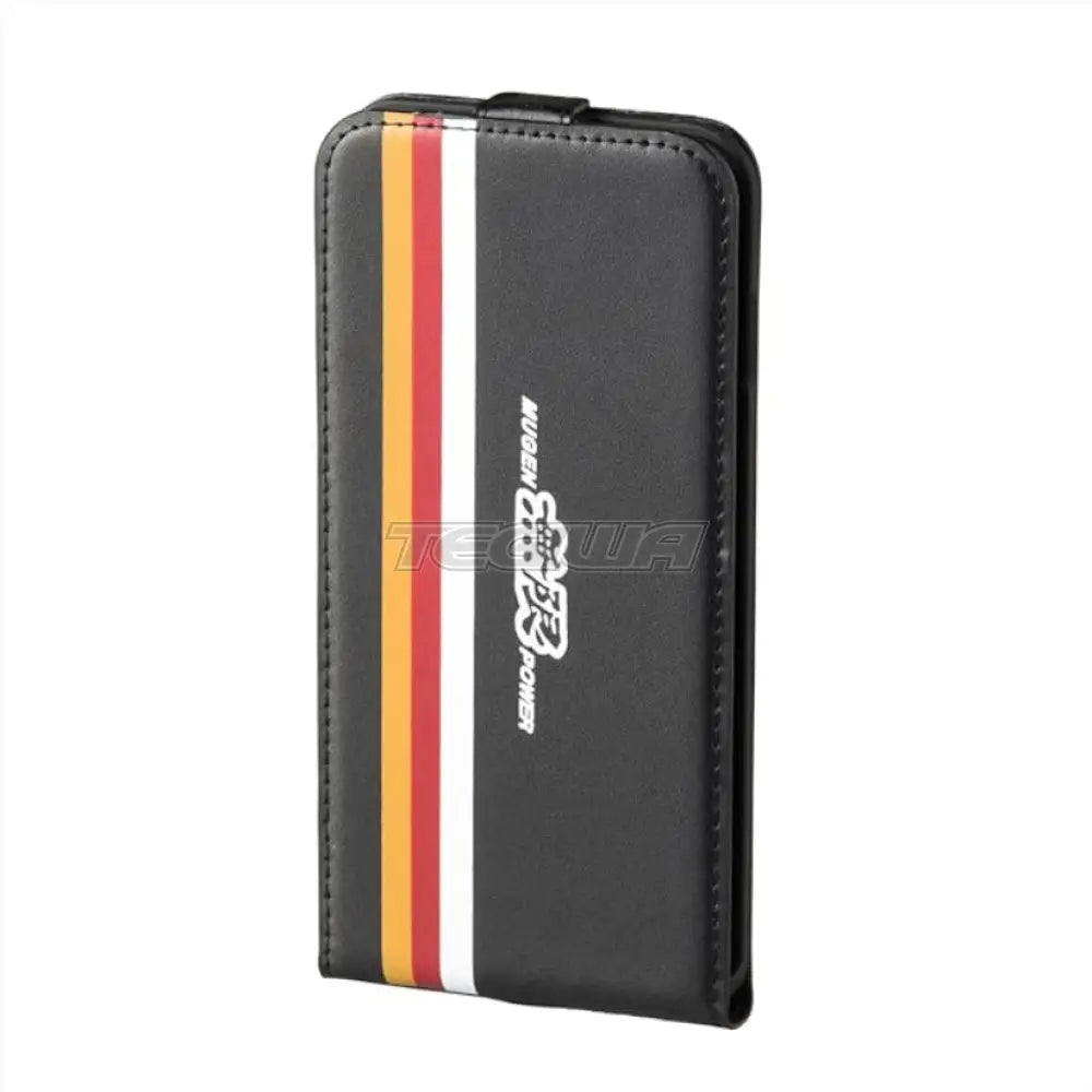 Mugen Power Leather iphone 6 Plus Cover - A - Black - Lanyards Keyrings & Gifts