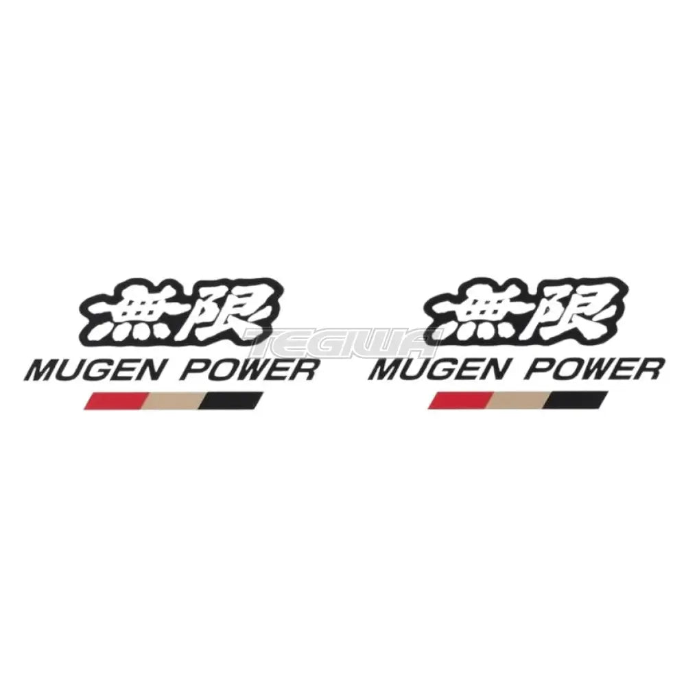 Mugen Power Stickers Set Black - Decals & Stickers