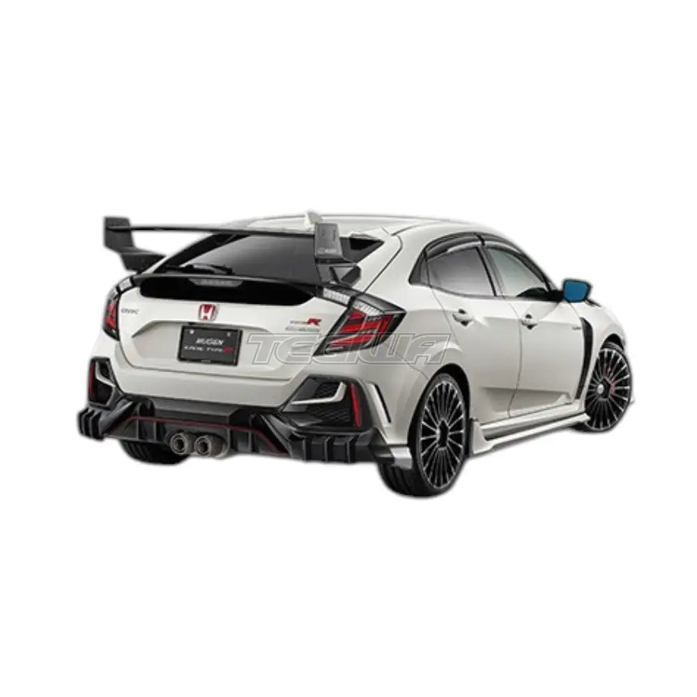 Mugen Rear Diffuser Honda Civic Type R FK8 17-22 Face Lift - Championship White - Splitters Skirts & Diffusers