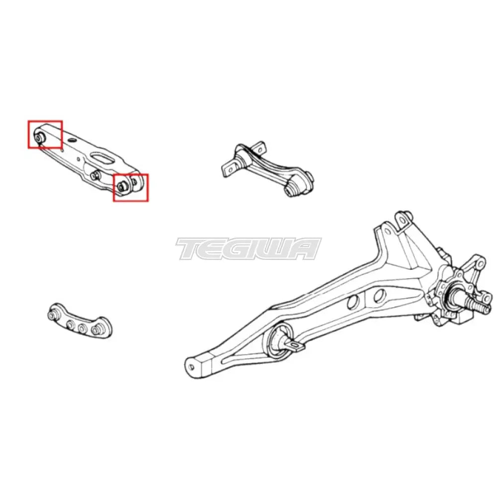 Mugen Rear Lower Arm Bush Set Honda Integra Type R DC2 DB8 95-01 - Bushes