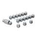 Mugen Short Wheel Nut and Lock Set Honda Super-ONE / Super-N JG6 26+ - Silver - Washers Bolts & Nuts