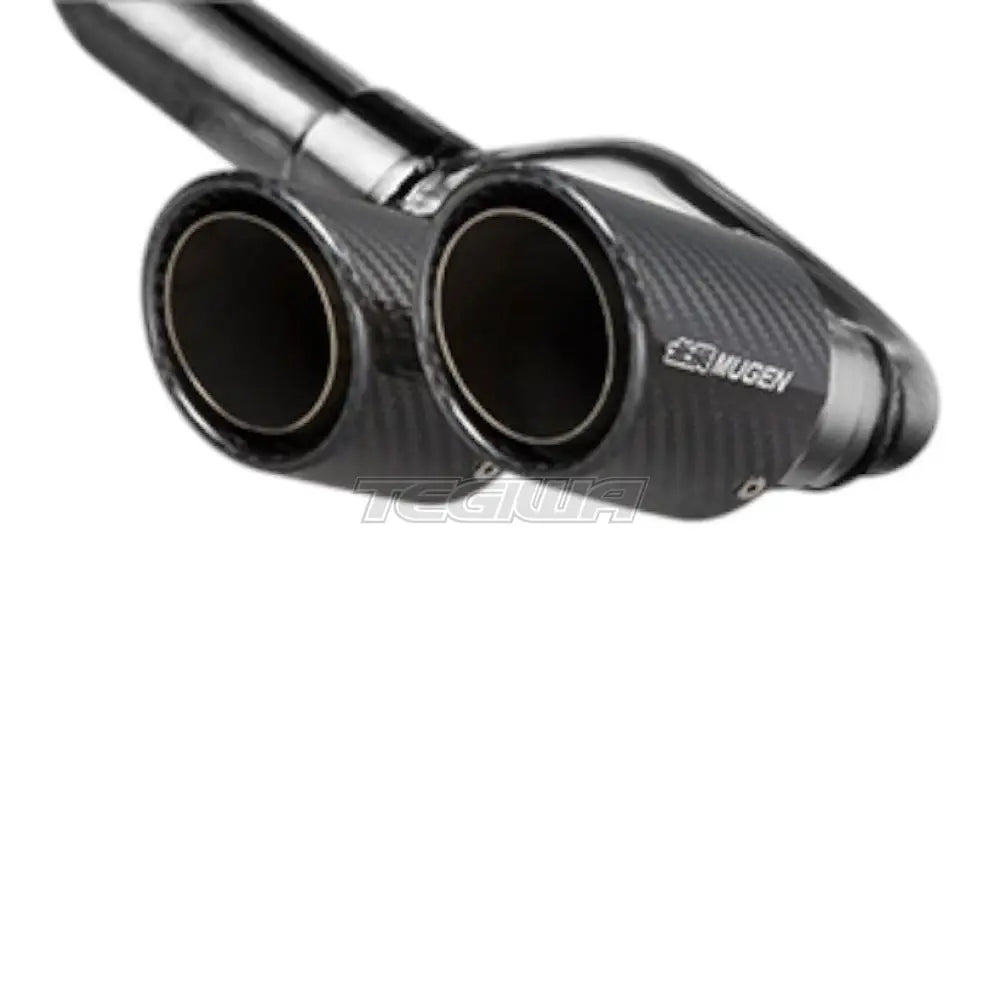 Mugen Sports Exhaust Replacement Tips Honda S660 JW5 15-22 - Carbon Fibre - Exhaust Systems