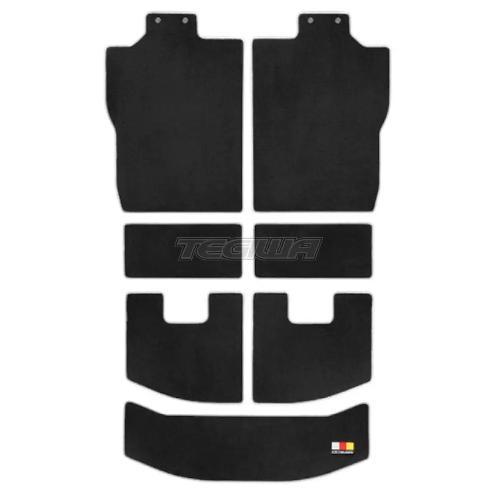 Mugen Sports Luggage Boot Mat Honda N-Box Custom JF5-6 23+ - Black and Silver - Mats