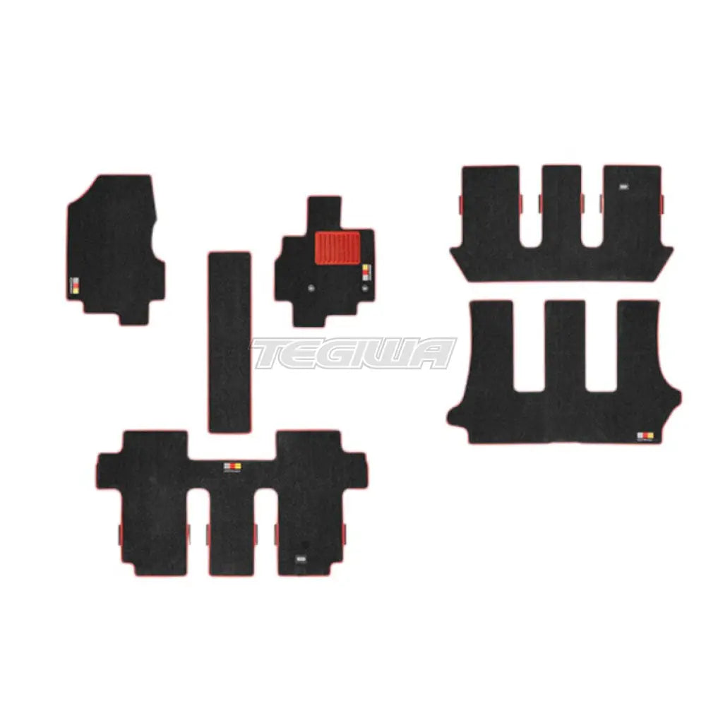 Mugen Sports Mat Set Honda Freed GT 24+ Petrol - 6 Captain Seat - Mats