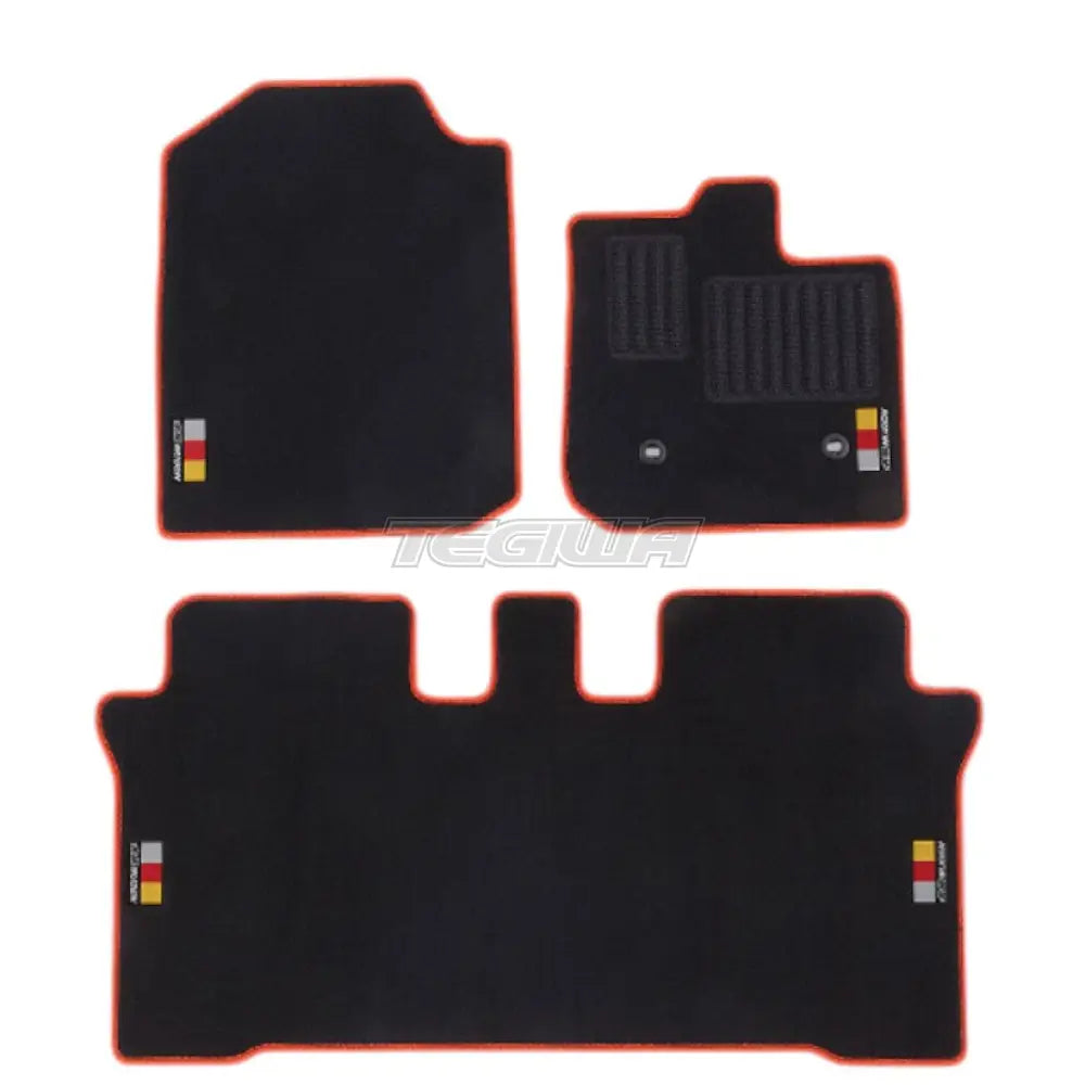 Mugen Sports Mat Set Honda N-One JG3-4 20+ Manual - Orange - Mats