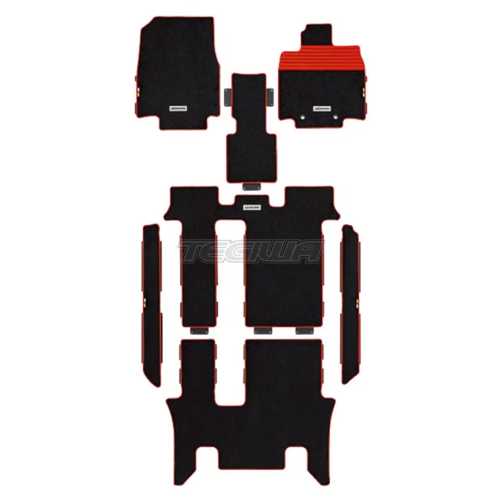 Mugen Sports Mat Set Honda Stepwgn RP1-5 15-22 Bench model - Mats