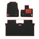 Mugen Sports Mat Set Honda Super-ONE / Super-N JG6 26+ - Black x Red - Mats