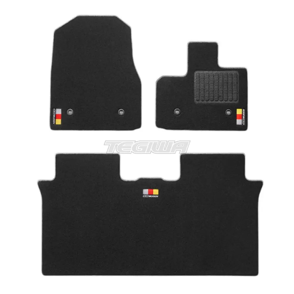 Mugen Sports Mat Set Honda Super-ONE / Super-N JG6 26+ - Black x Silver - Mats