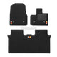 Mugen Sports Mat Set Honda Super-ONE / Super-N JG6 26+ - Black x Silver - Mats