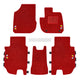 Mugen Sports Mat Set Honda Vezel RV 21+ Inc RS - Red - Mats
