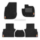 Mugen Sports Mat Set Honda Wr-V DG5 23+ - Black and Silver - Mats