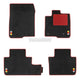 Mugen Sports Mat Set Honda Zr-V RZ 22+ - Black and Red - Mats