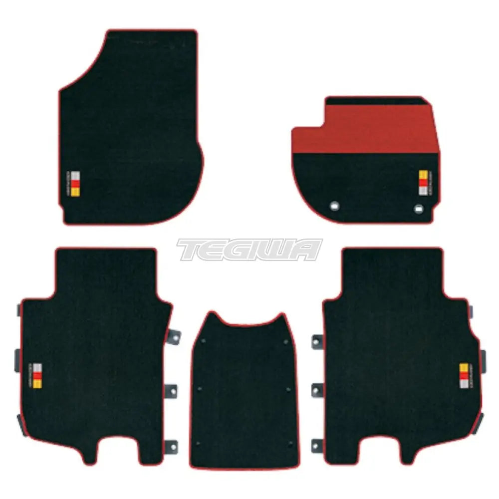Mugen Sports Mat Set Red Honda Jazz GR 20-22 - Mats