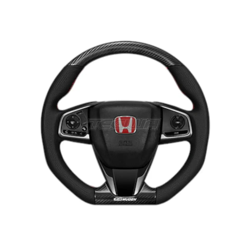 Mugen Sports Steering Wheel Honda Civic FK7 16-22 - Red - Steering Wheels and Accessories