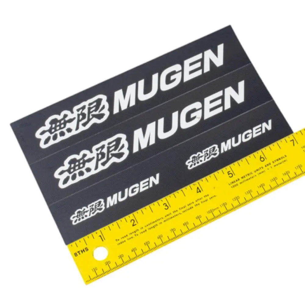 Mugen White Stickers Set - Decals & Stickers