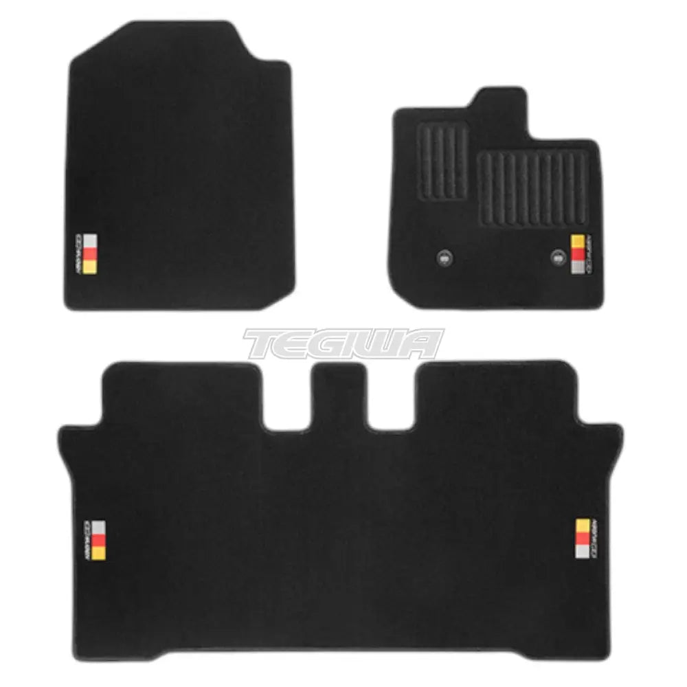 Mugen Wind Deflector and Sports Mat Set Honda N-One JG3-4 20-23 - 6 Speed Manual / Black - Mats