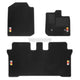 Mugen Wind Deflector and Sports Mat Set Honda N-One JG3-4 20-23 - 6 Speed Manual / Black - Mats