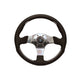 Nardi ND1 Leather Steering Wheel Black with Gloss Spokes 350mm