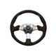 Nardi ND4 Leather Steering Wheel Black with Gloss Spokes 350mm