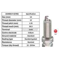 NGK Spark Plugs BMW E9X M3 S65B40 x8 - Upgraded (Laser Iridium)