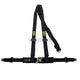 OMP 3 Point ECE Harness Black / Snap Hook Harnesses