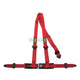 OMP 3 Point ECE Harness Red / Snap Hook Harnesses