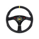 Omp 320Mm Alu S Black Steering Wheel Wheels And Accessories