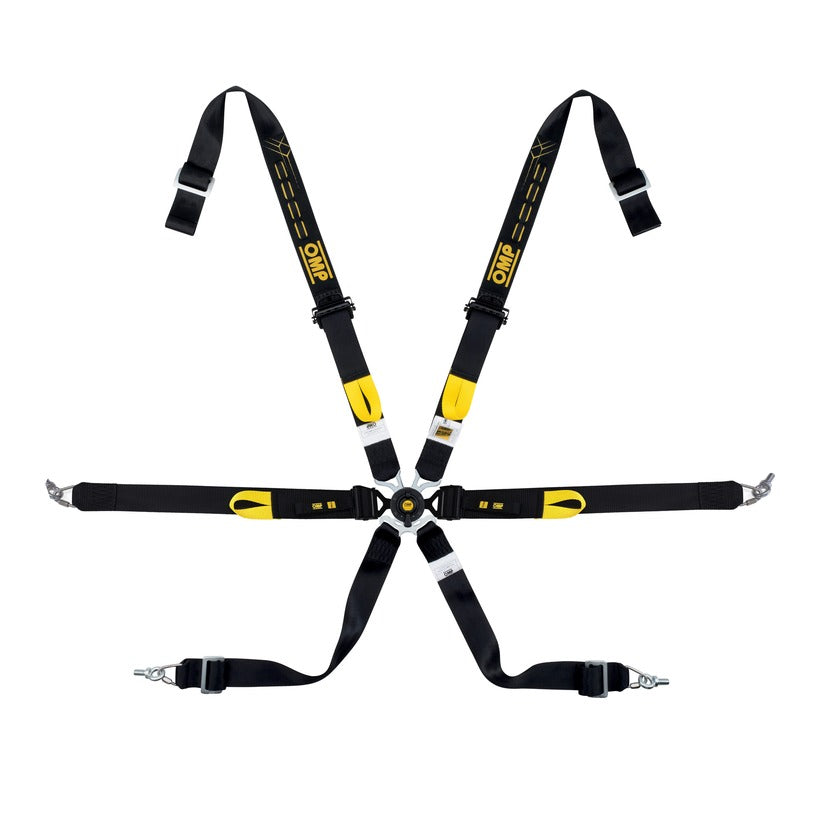 OMP Safety Harness One 2in WRC Endurance Pull Down Black