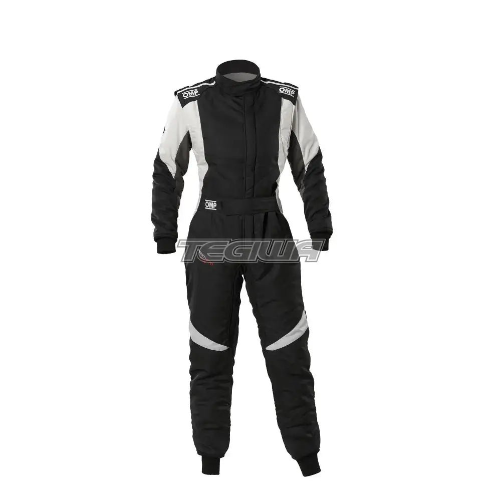 OMP First Elle my2025 Womens Race Suit FIA 8856-2018 Black / White / EU Size 38 Suits