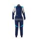 OMP First Elle my2025 Womens Race Suit FIA 8856-2018 Navy Blue / Tiffany / EU Size 38 Suits