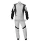 OMP First Evo my2025 Overall FIA 8856-2018 Grey / Black / EU Size 42 Suits