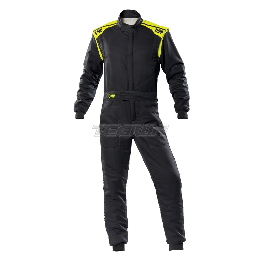 Omp First-S Overall Fia 8856-2018 Antracite / Fluorescent Yellow Eu Size 44 Suits