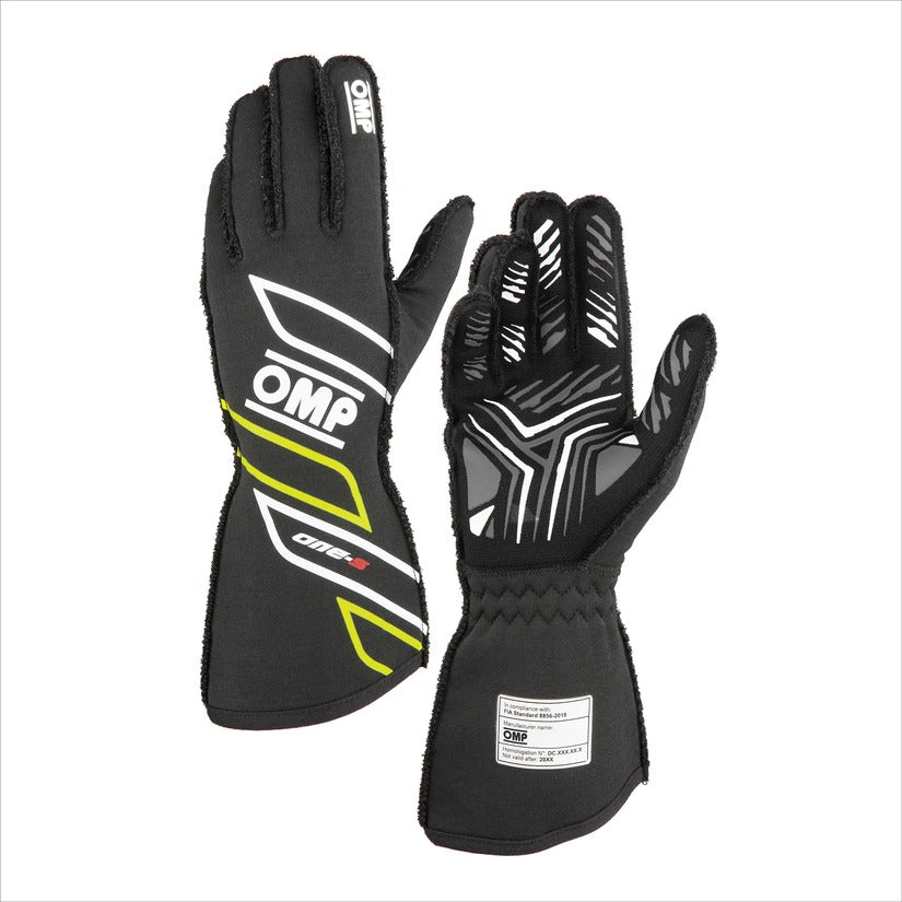 OMP One-S Racing Gloves FIA 8856-2018
