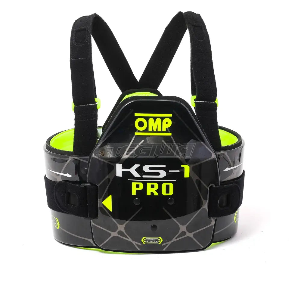 Omp Ks-1 Pro Body Protection Black / Fluorescent Yellow L Suits