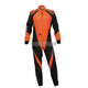 OMP KS-3X Kart Overall Black / Fluorescent Orange / EU Size 42 Suits