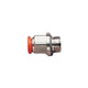 Omp Straight Pipe Fitting For 6X8Mm Aluminium Fire Ext Spares And Fittings
