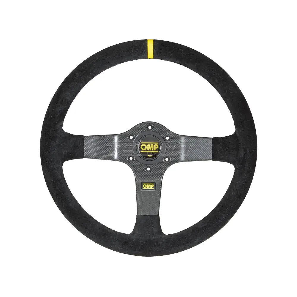Omp Rally Black Suede Leather Steering Wheel Wheels And Accessories