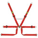 Omp Safety Harness Tecnica 2In Prototype Pull Up - Fia 8853-2016 Red Harnesses