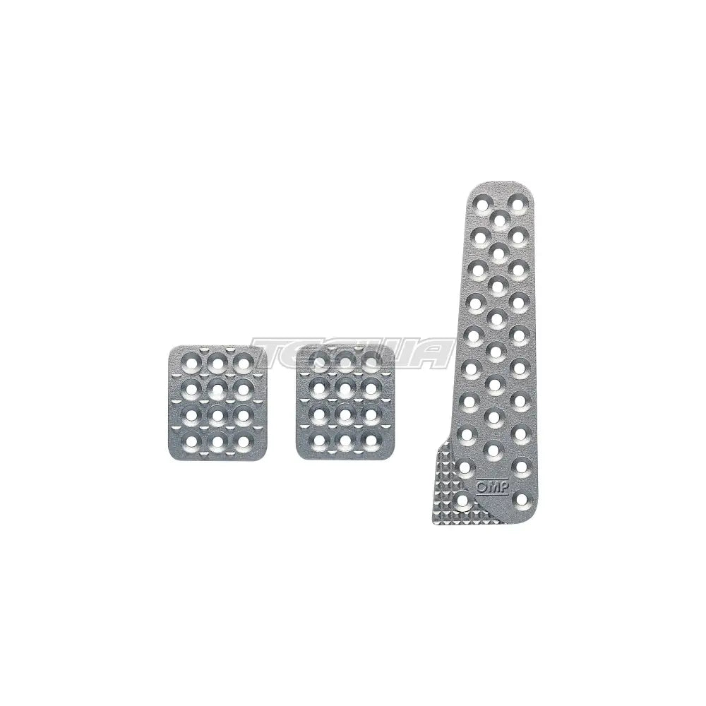 OMP Racing, Inc.OA0-1000-003 3 Pédale Set Sablé Aluminium OMP Racing, Inc.OA0-1000-003 3 Pédale Set Sablé Aluminium