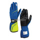 OMP Tecnica Gloves my2025 FIA 8856-2018 Blue / Fluo Yellow / L Gloves