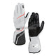 OMP Tecnica Gloves my2025 FIA 8856-2018 White / Anthracite / L Gloves